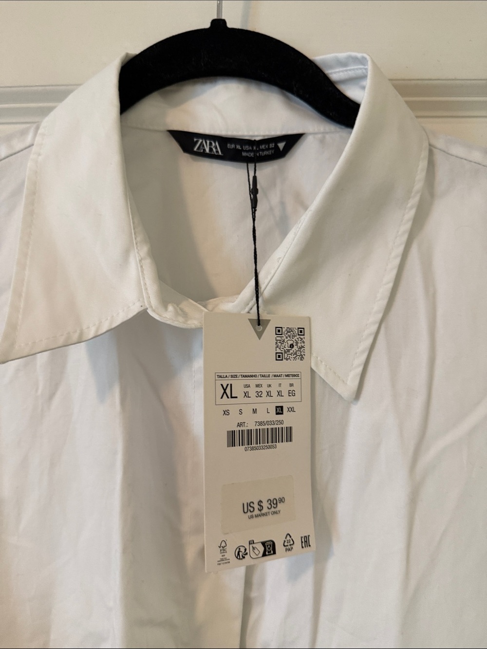Zara Cropped Shirt - Picture 3 of 5